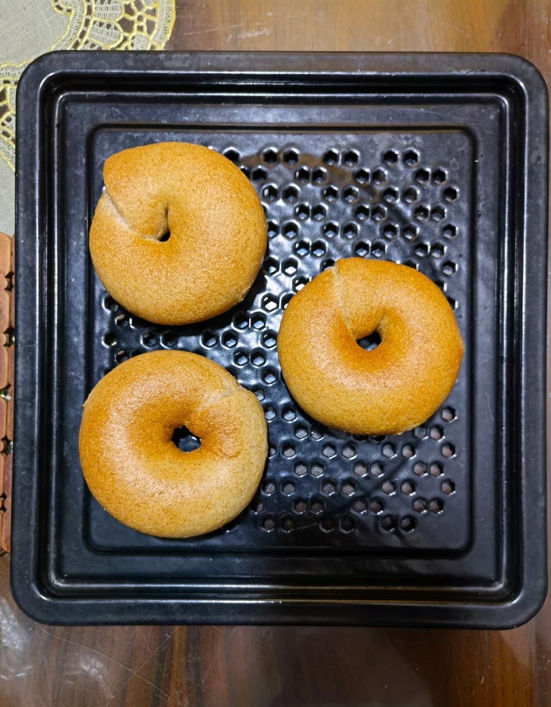 原味Bagel 中筋面粉做贝果（巨详细）