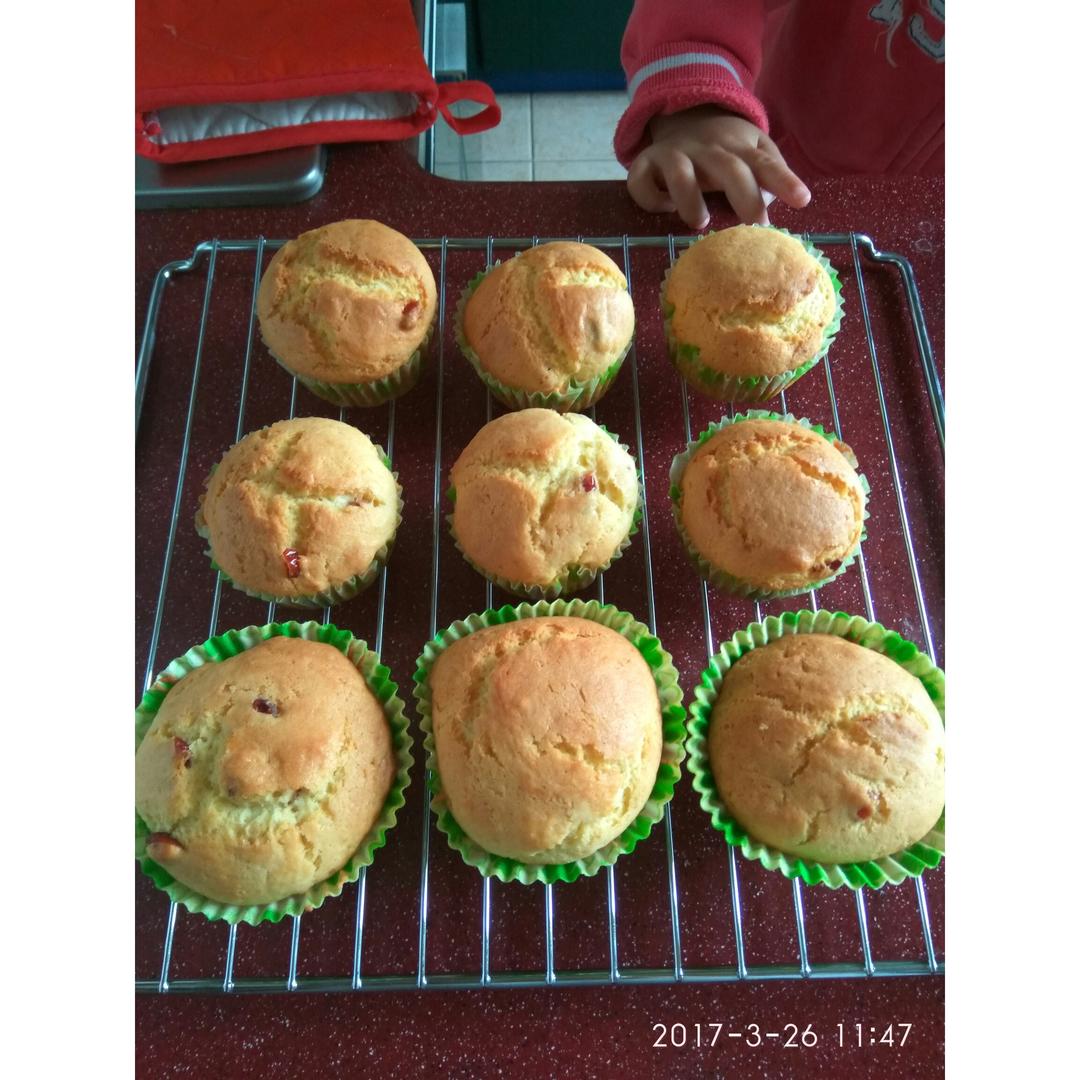 蓝莓玛芬蛋糕 Blueberry Muffin