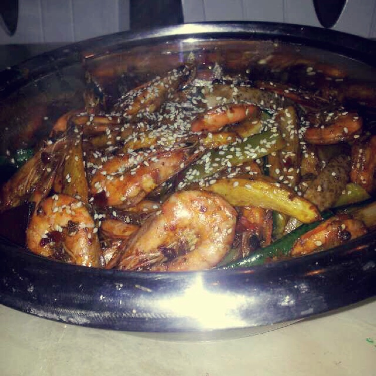 干锅香辣虾