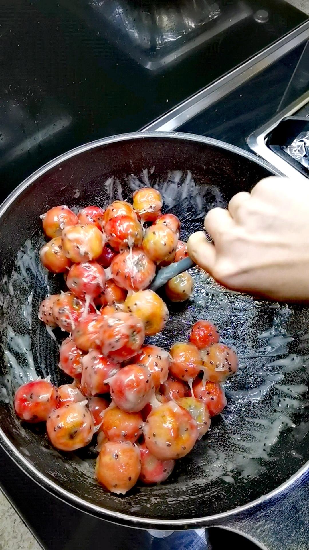 零失败的糖炒山楂（黄桃干）