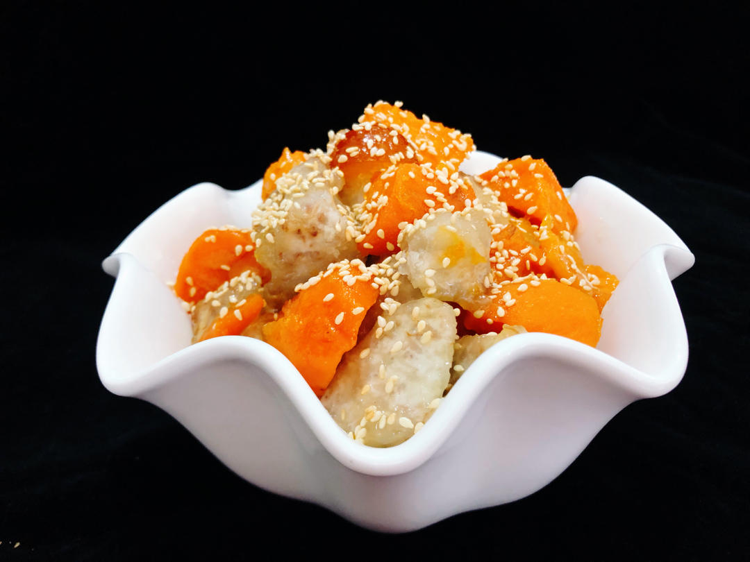 白云224做的潮汕小吃糕烧番薯芋头金银满堂坛