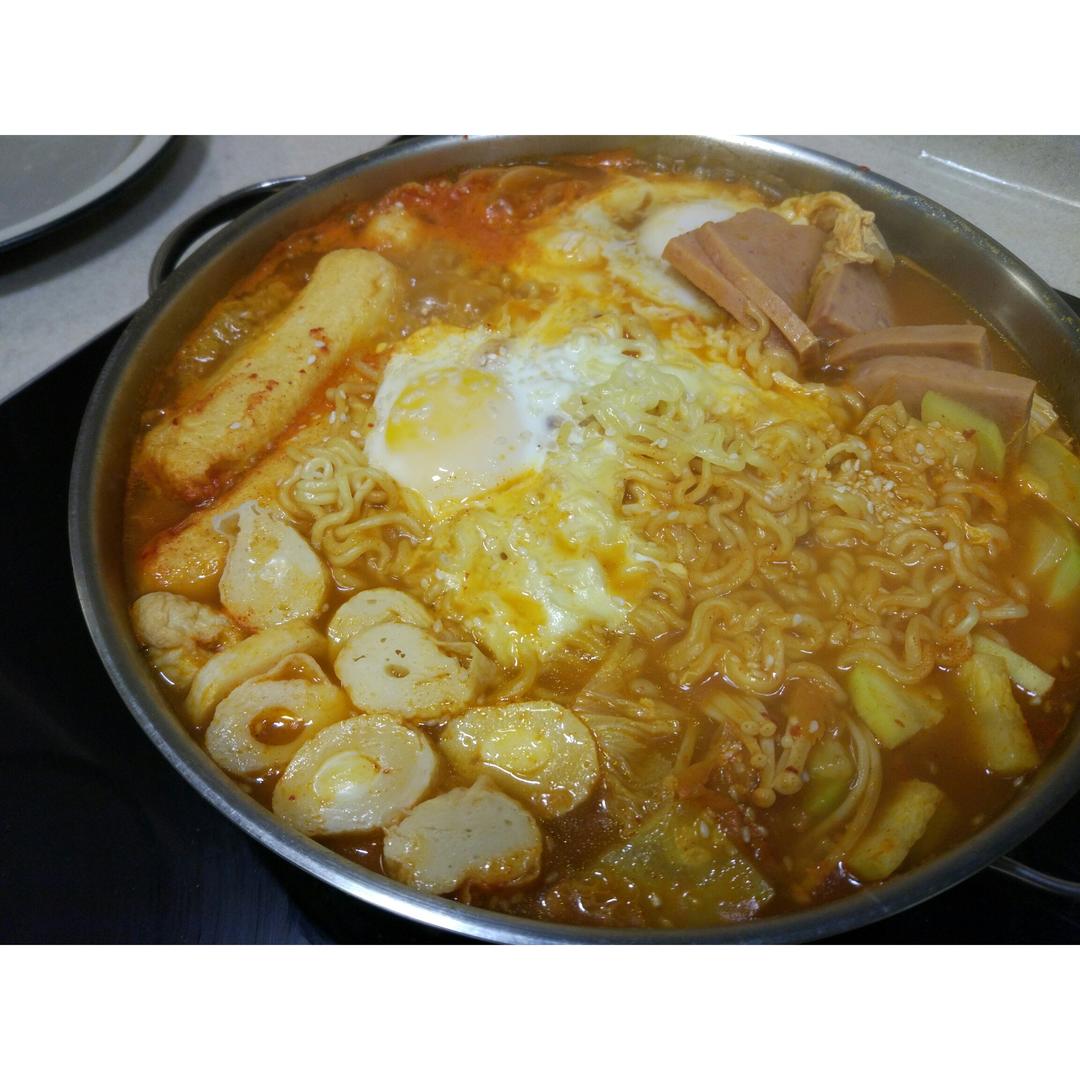 韩国部队锅拉面锅（超好吃）