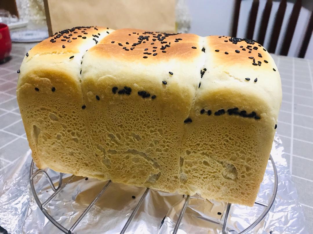 全麦酸奶吐司 无油无糖