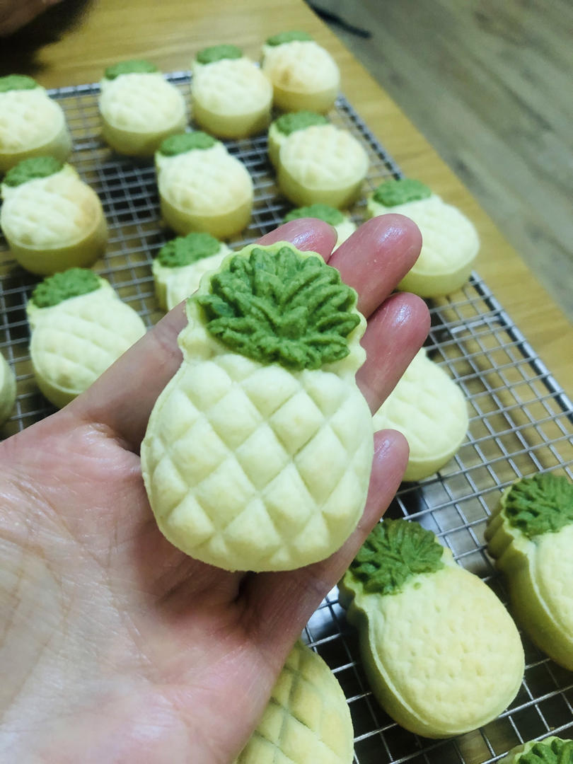 🍍酸甜酥软—小菠萝可爱百分百凤梨酥