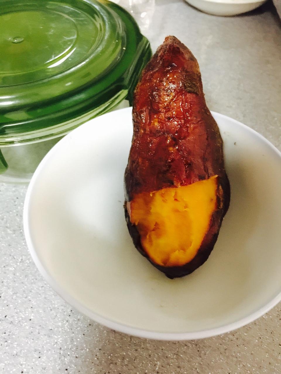 烤地瓜（烤箱初试）