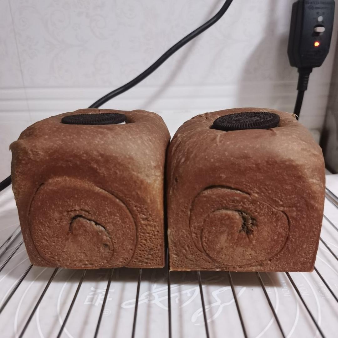 🍞巧克力奥利奥乳酪吐司｜口味升级｜大满足