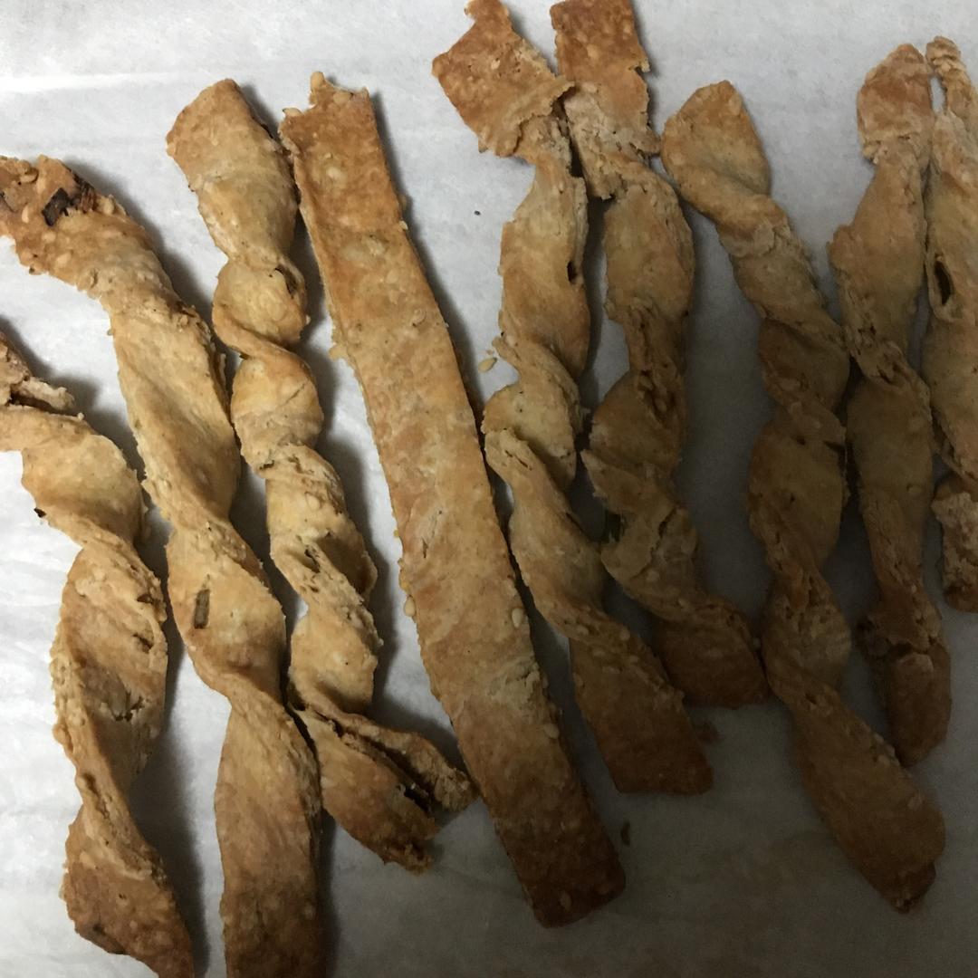 咸香椒盐白芝麻奶酪阿拉棒【健身少女的小零食】