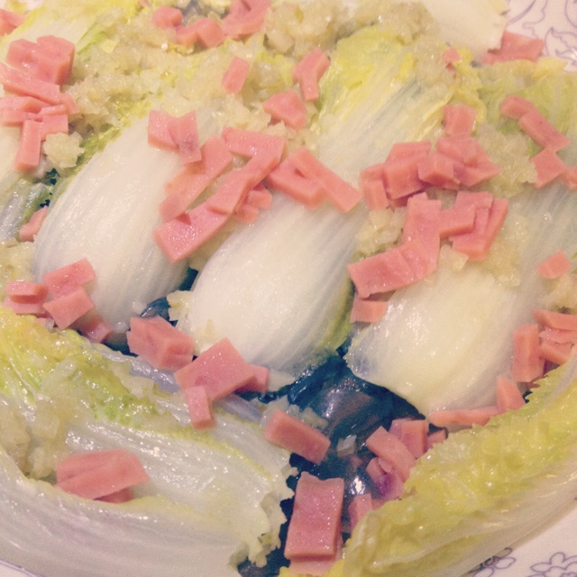 蒜蓉粉丝娃娃菜