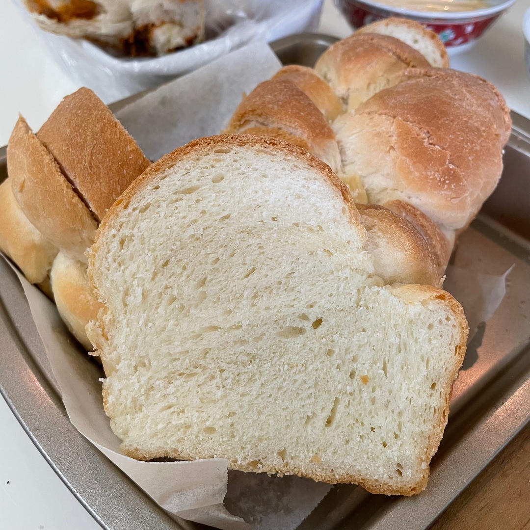 【小高姐】早餐白面包 极简主义的手工面包