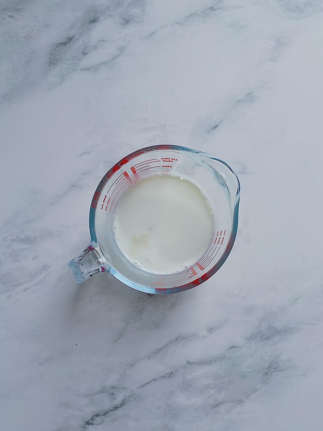 纯奶手撕吐司的做法 步骤1