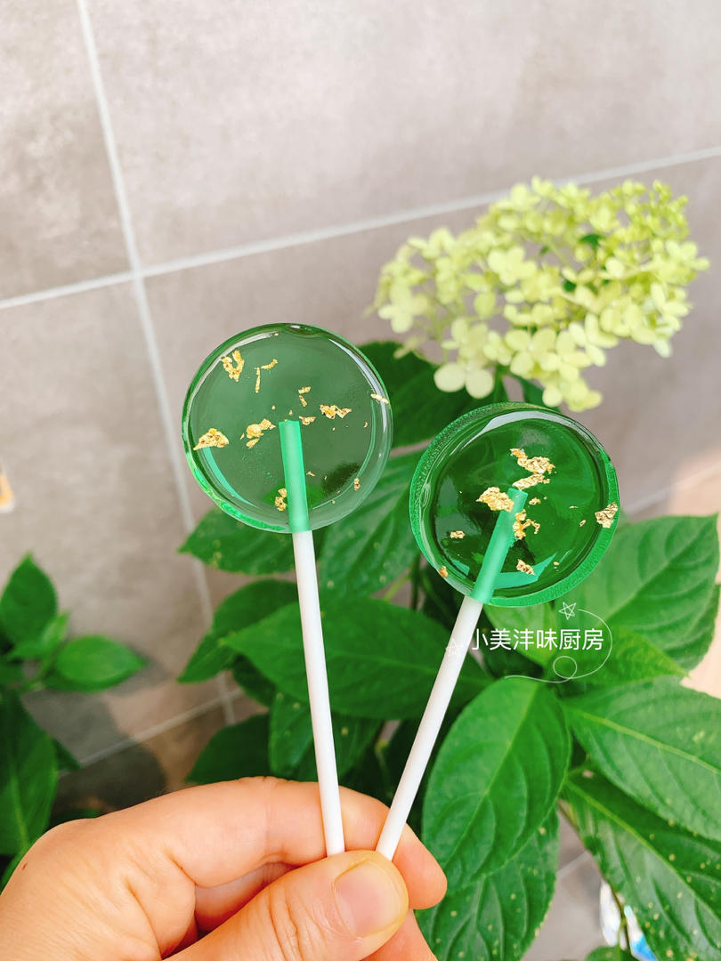 get水晶棒棒糖关键步骤（视频）