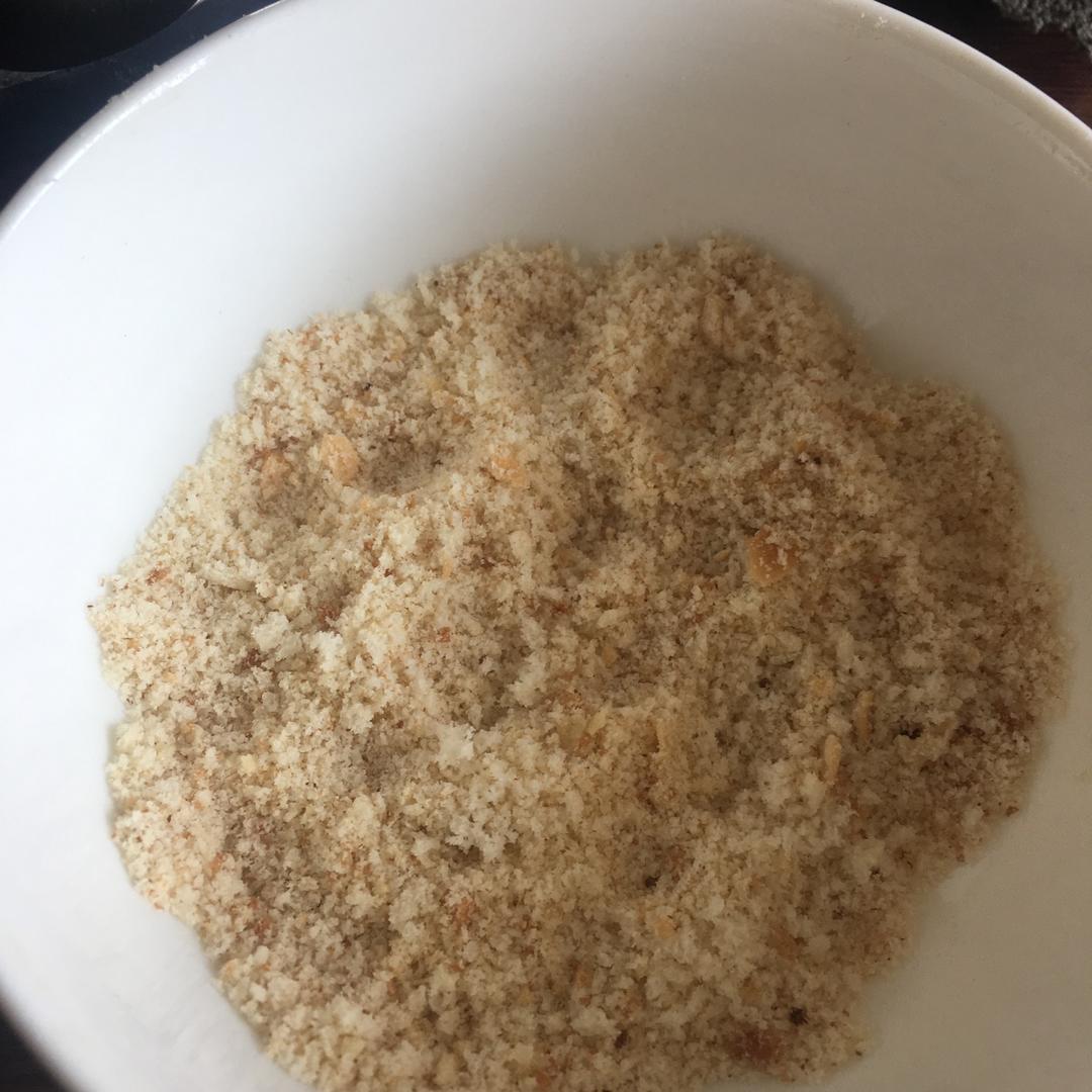 自制面包糠【微波炉版】