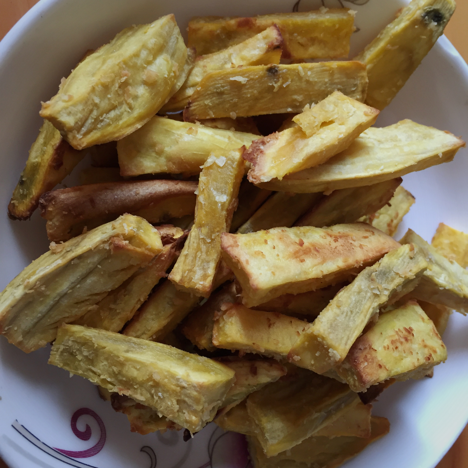 【健身厨男】椰香红薯条