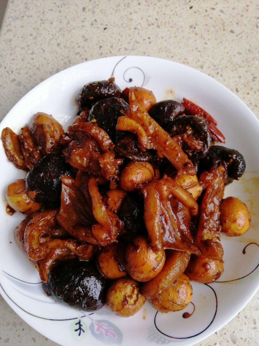 香菇鸭掌(无骨版)