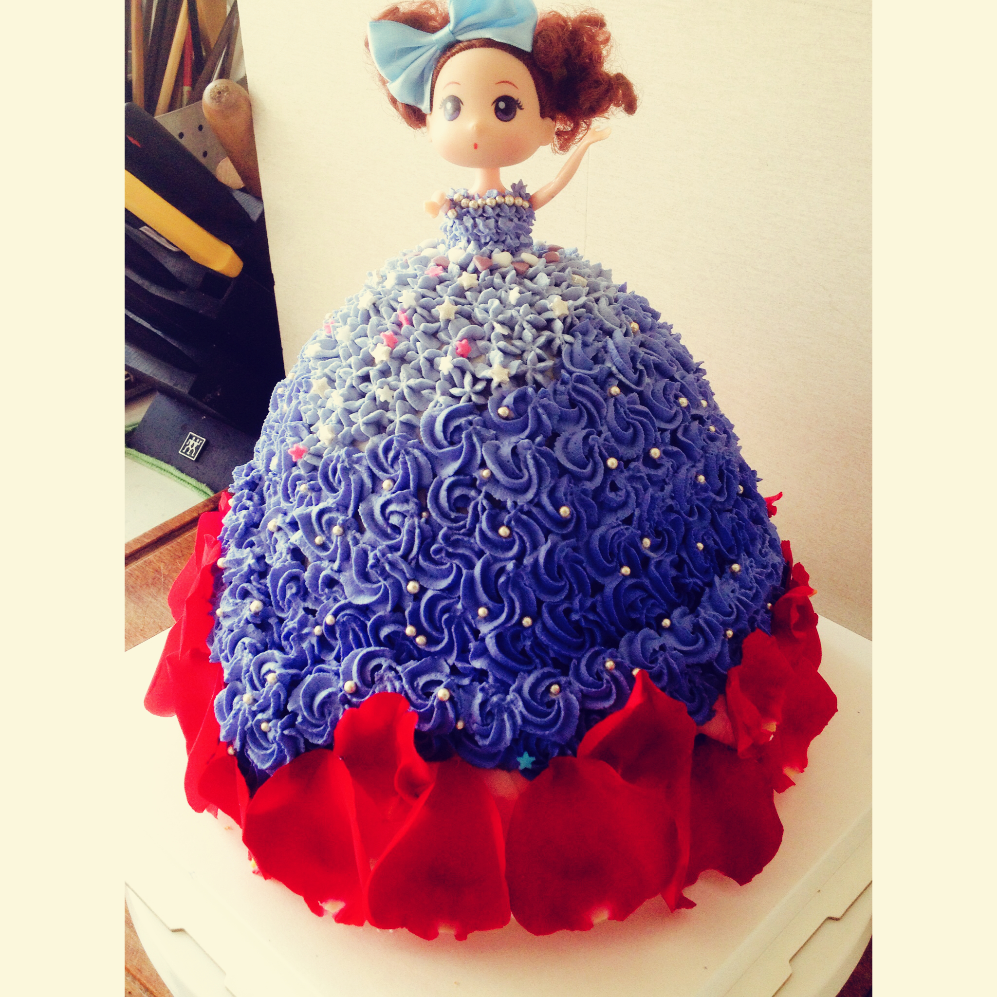 芭比蛋糕，每个女人的公主梦