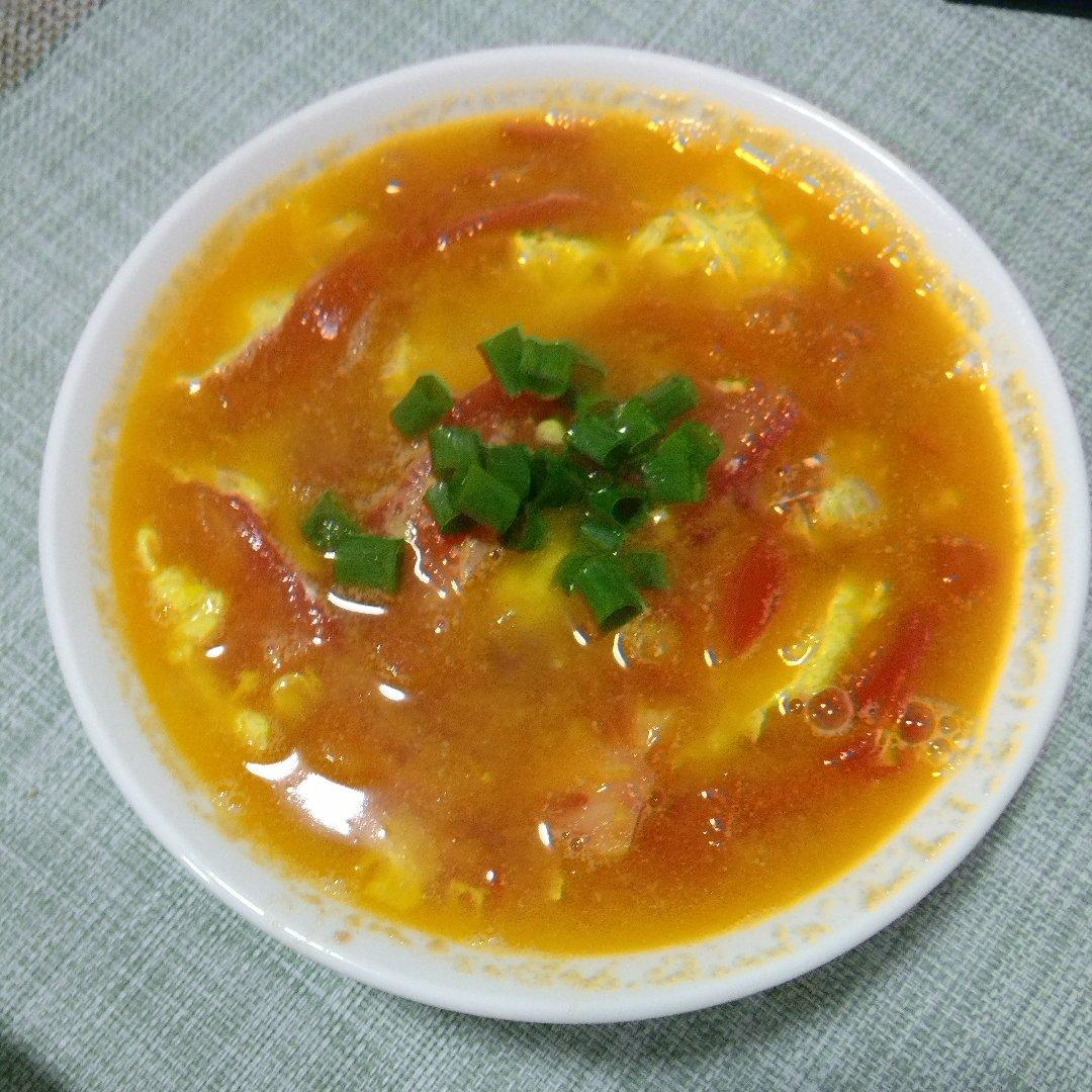 西红柿鸡蛋汤