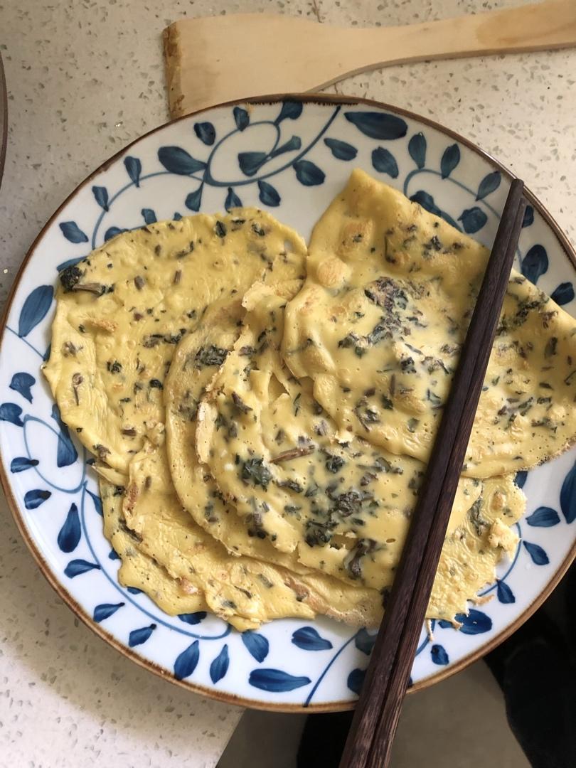 葱花鸡蛋饼