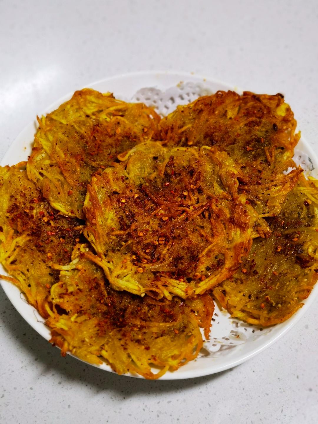 香煎土豆丝饼（超简单）