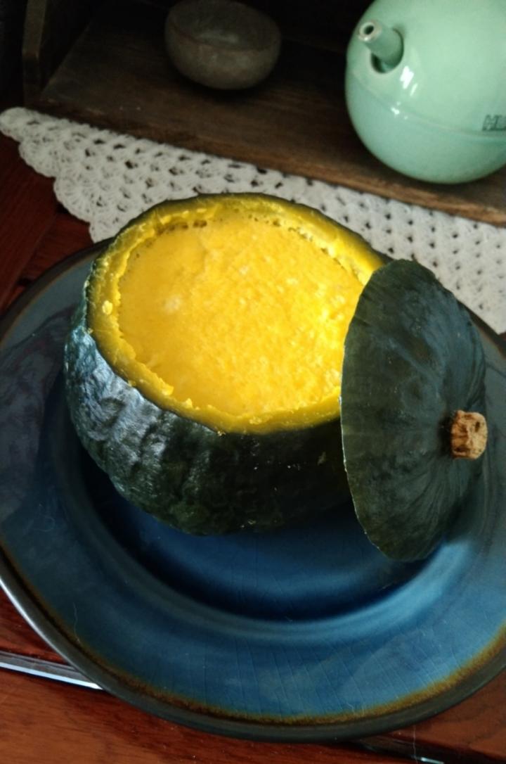 雨晴hykr做的板栗贝贝南瓜南瓜蒸蛋简单快手