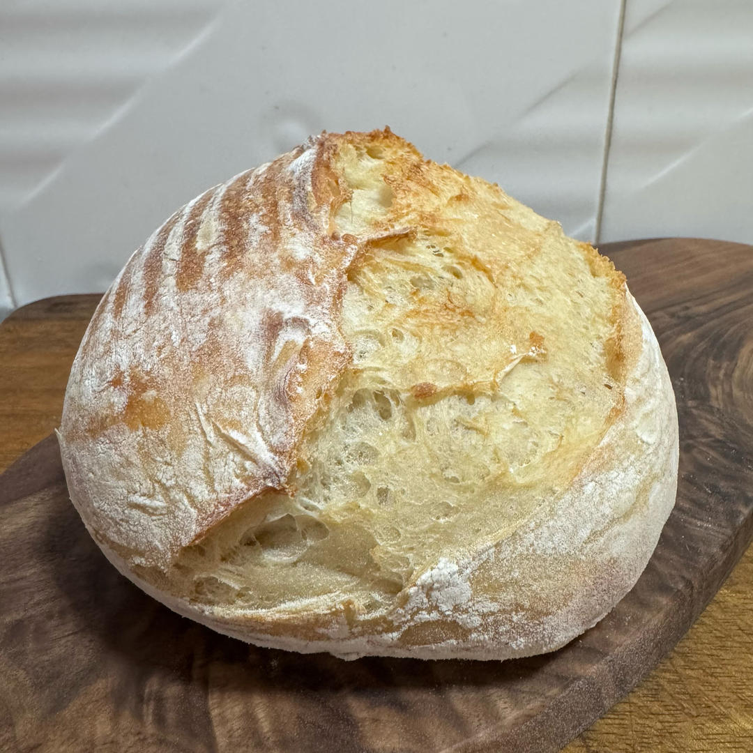 大气孔免揉欧包 | 4小时就能搞定