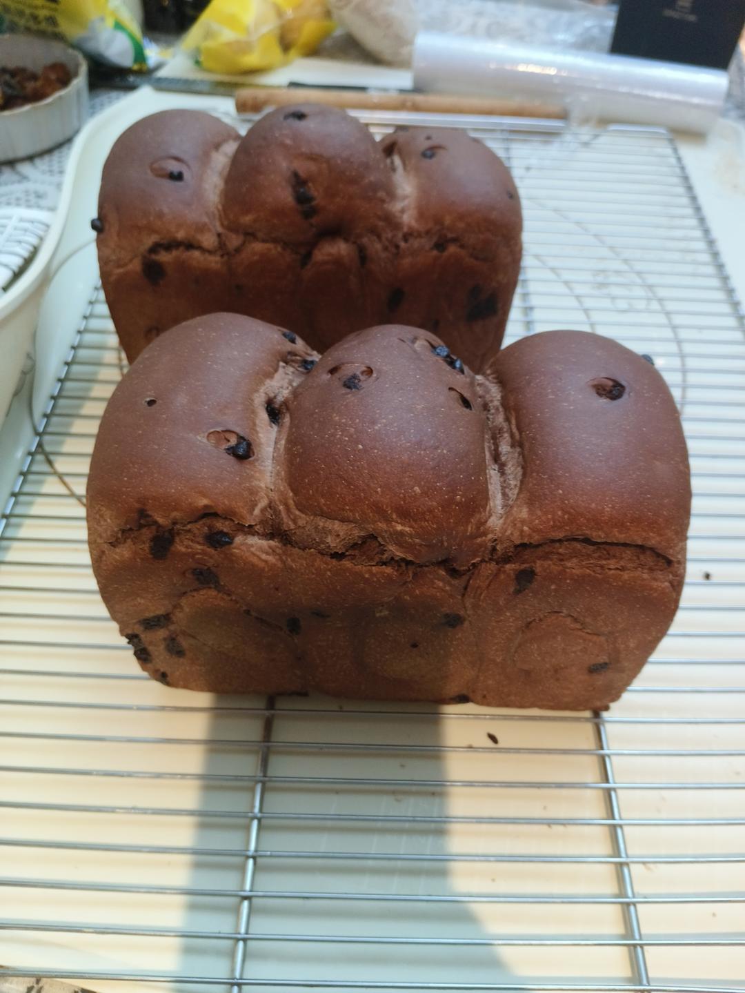 超浓郁巧克力淡奶油吐司｜无人能抵挡的美味