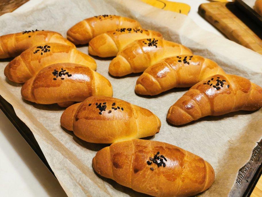 牛奶面包卷（直接法）