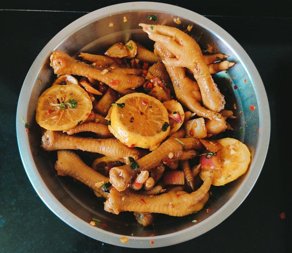 网红柠檬凤爪