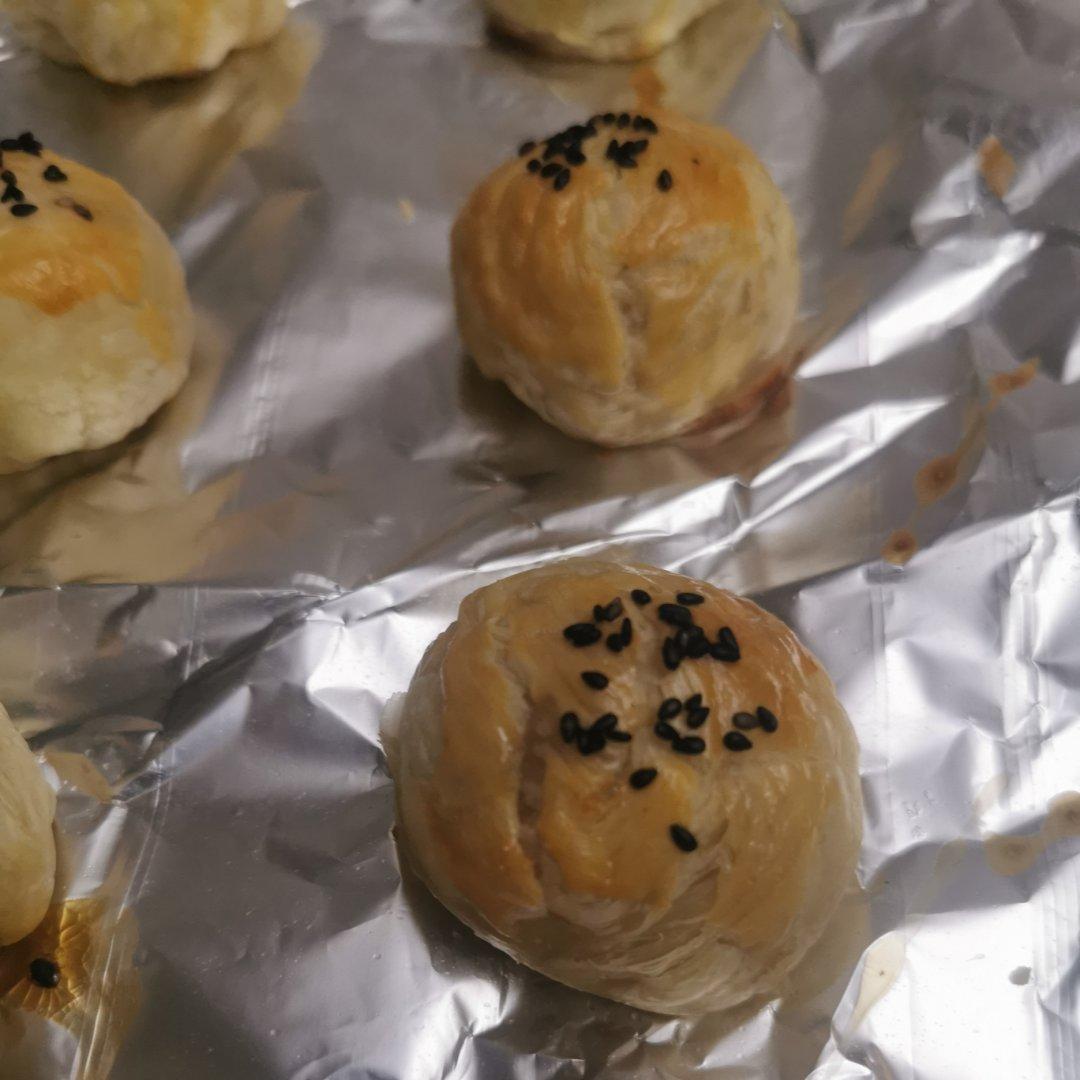 蛋挞皮肉松饼