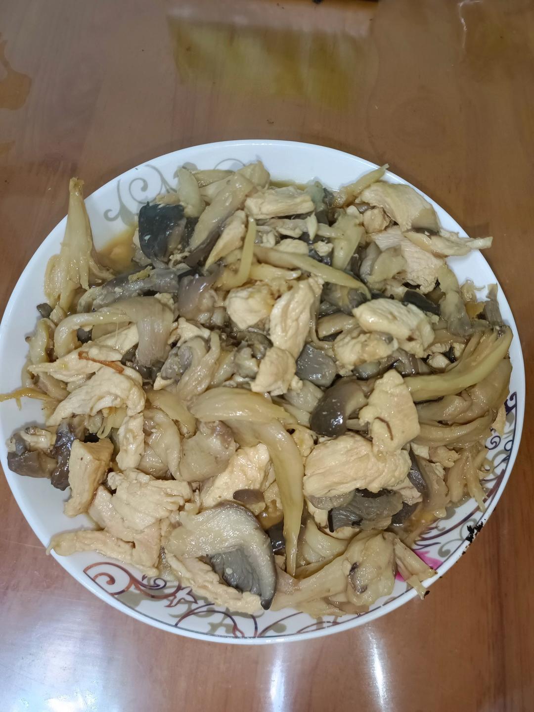 蘑菇炒肉