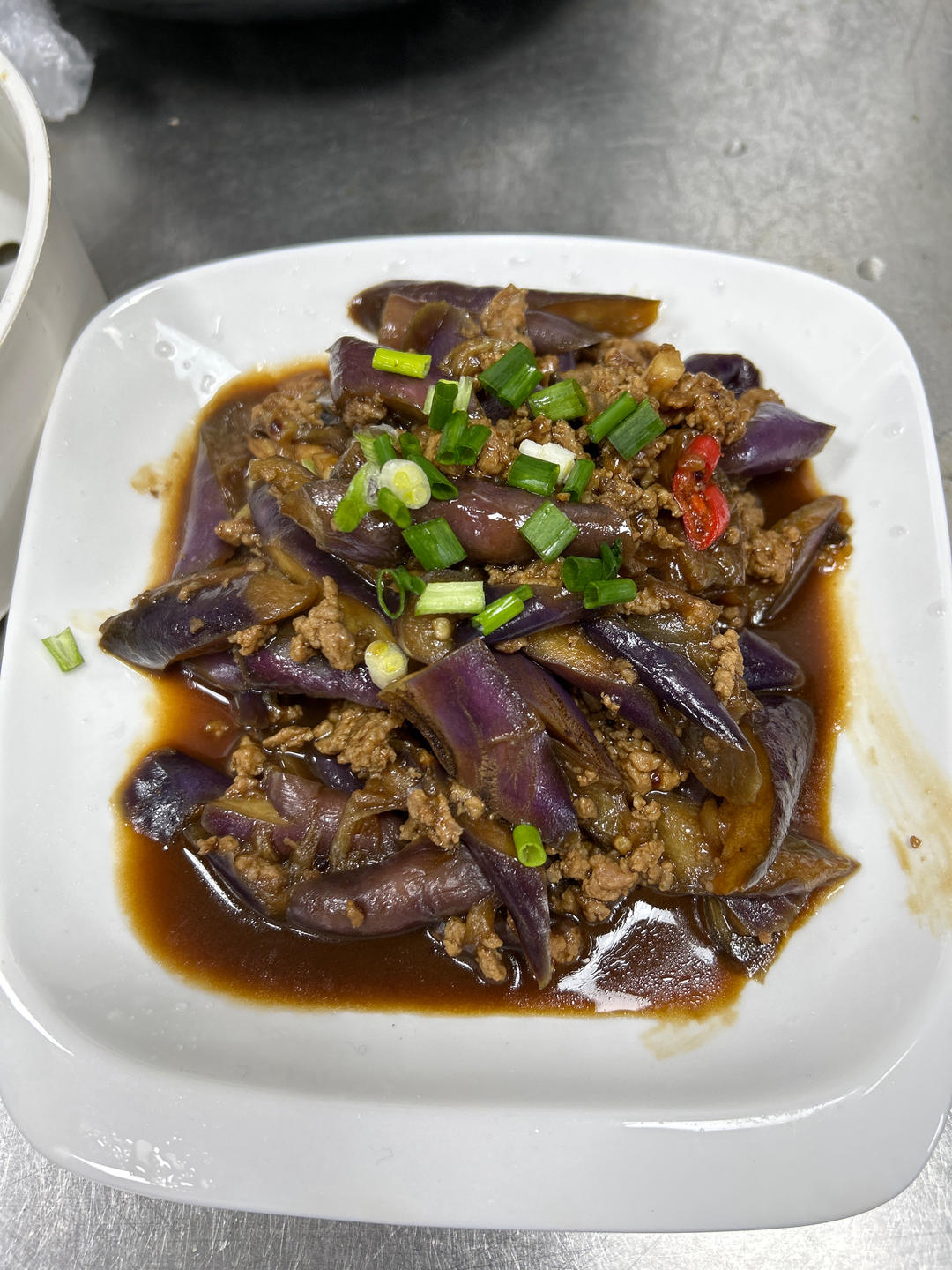 肉末茄子