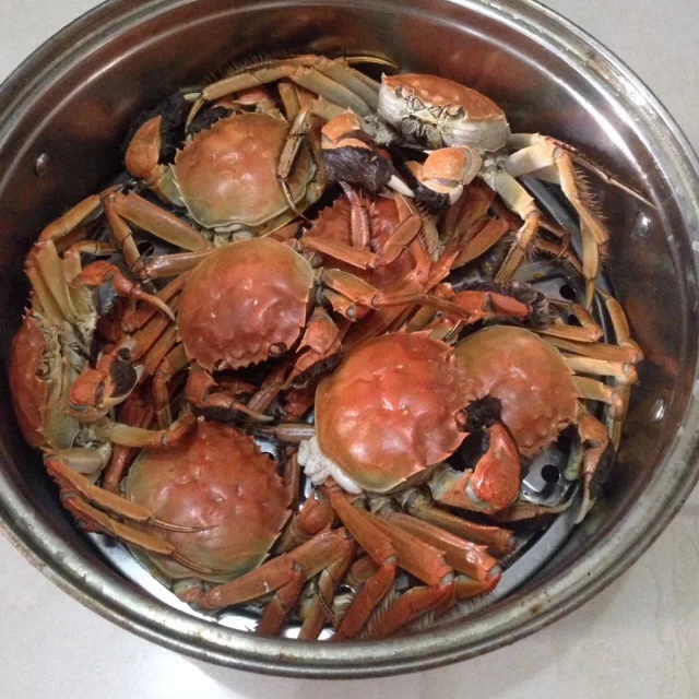 清蒸大闸蟹