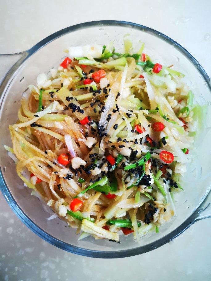 俞飞90426做的凉拌芥兰头