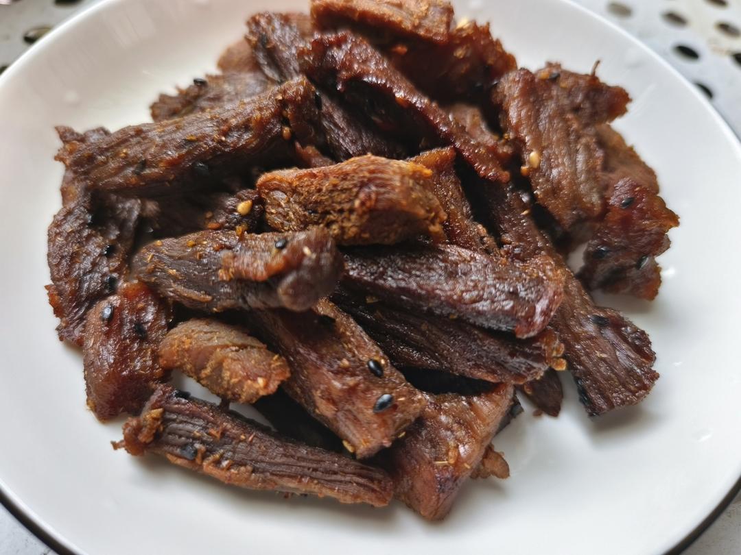 香辣手撕牛肉干