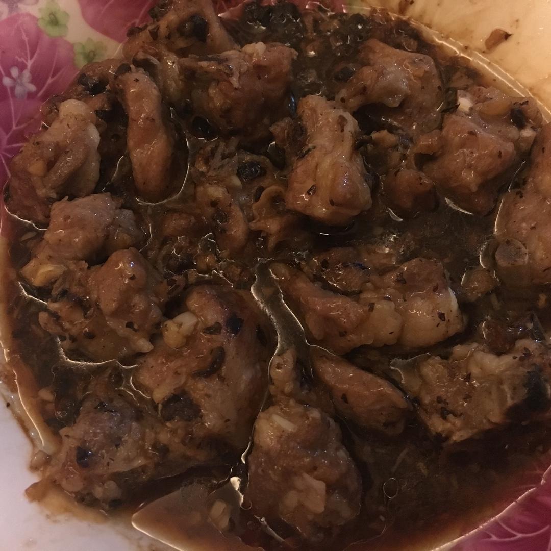 蒜蓉豆豉蒸排骨
