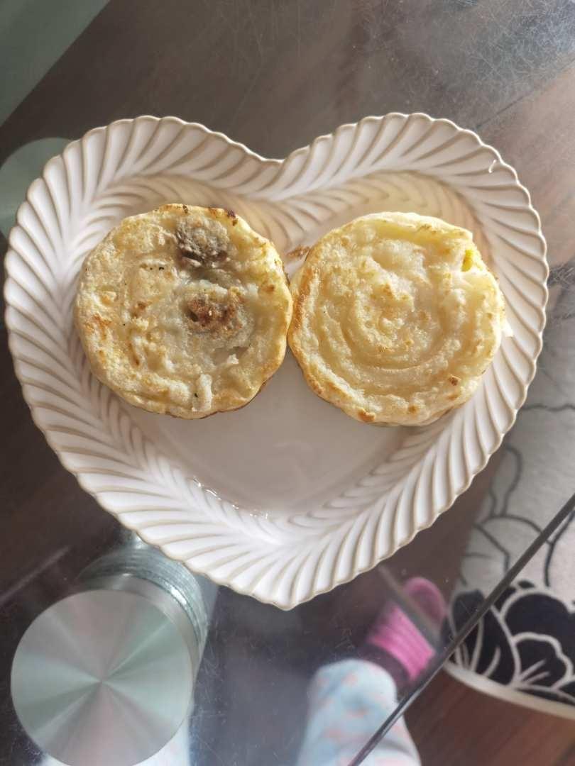 早餐霸王~沉甸甸鸡蛋汉堡