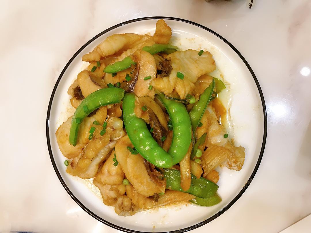 炒脆肉皖鱼的做法