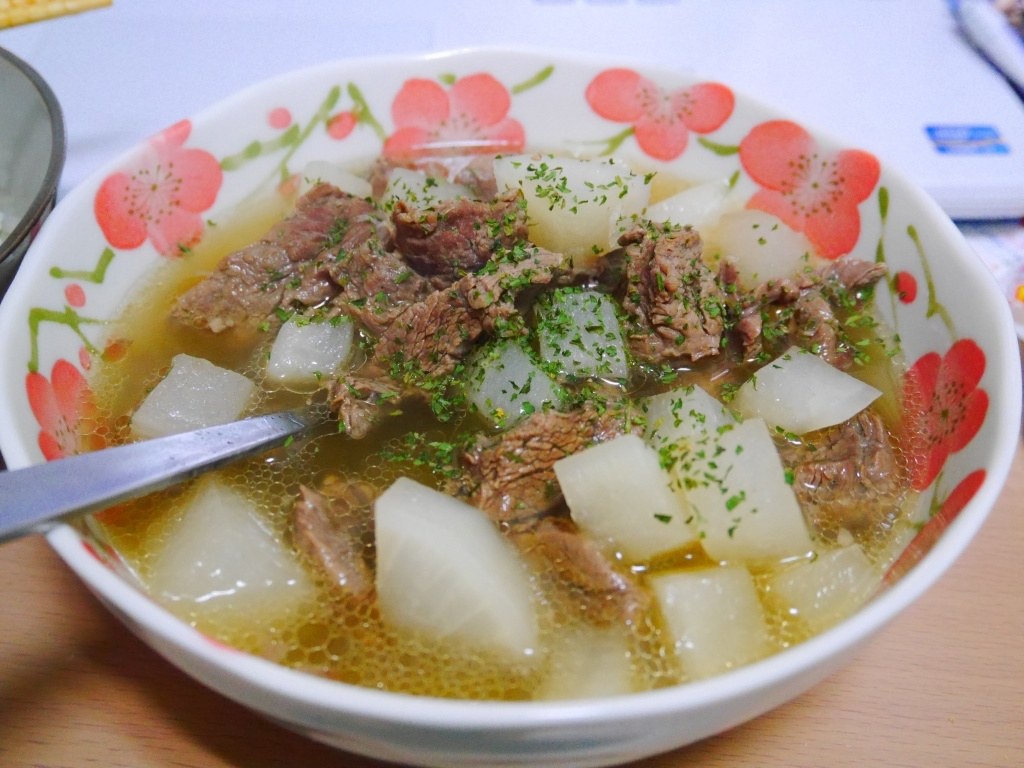 萝卜炖牛肉