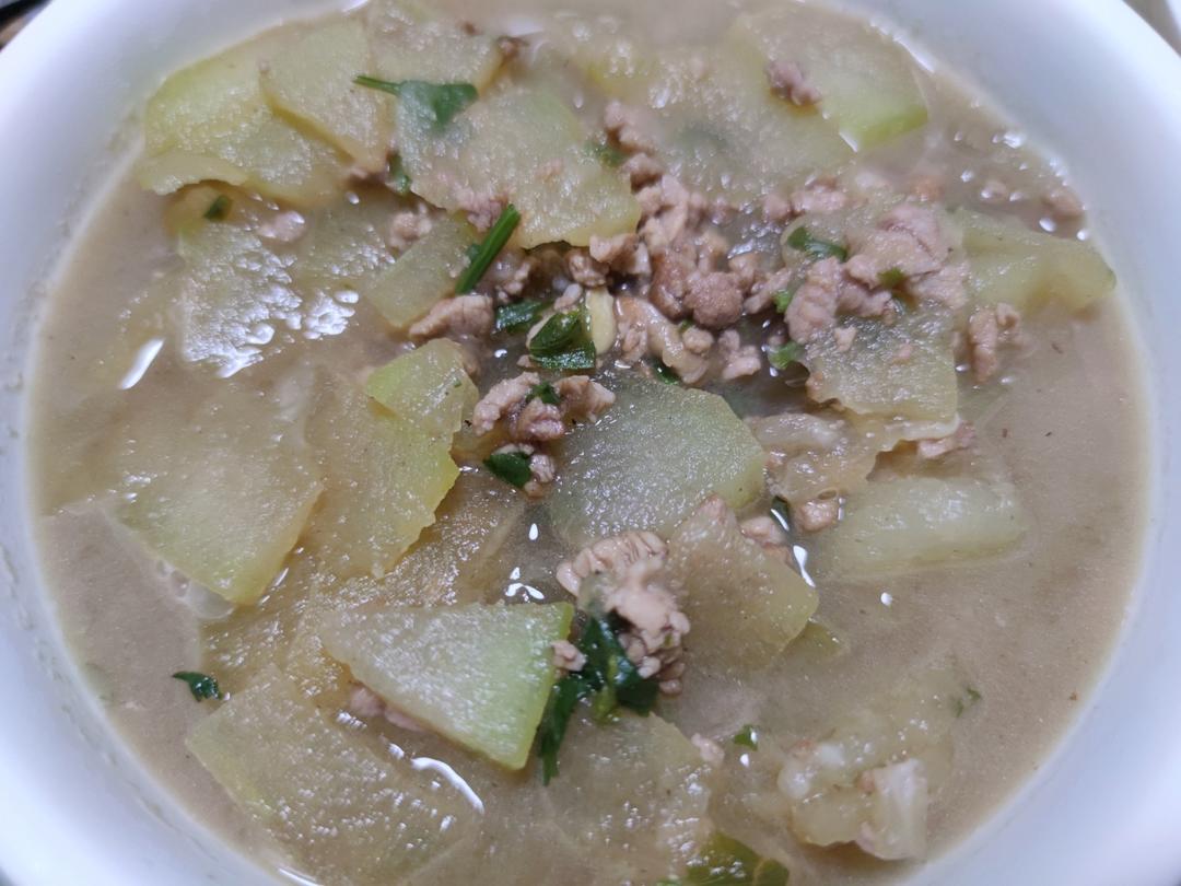 妈妈牌：肉末冬瓜汤