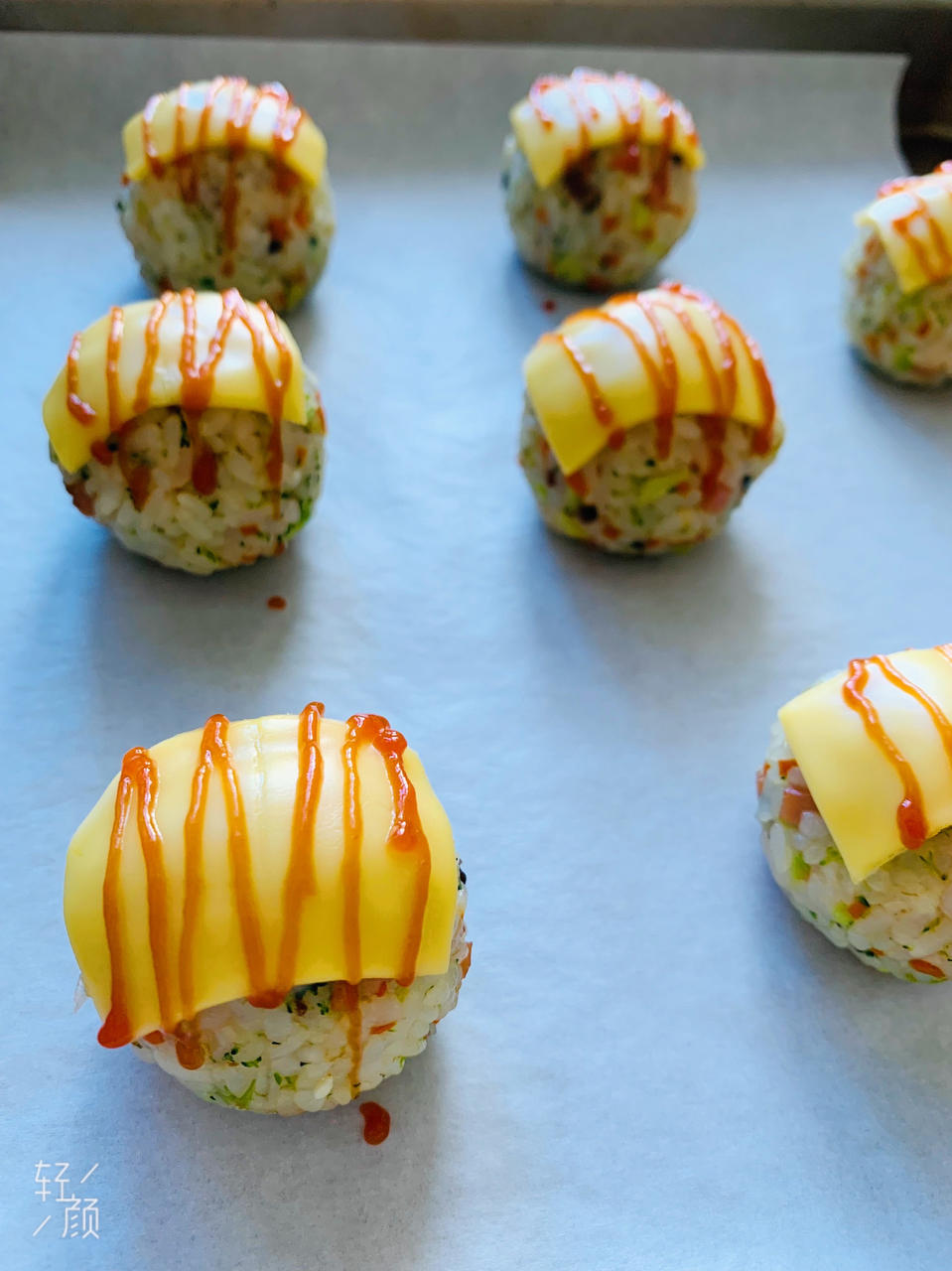 芝士就是力量【芝士肉松小饭团】