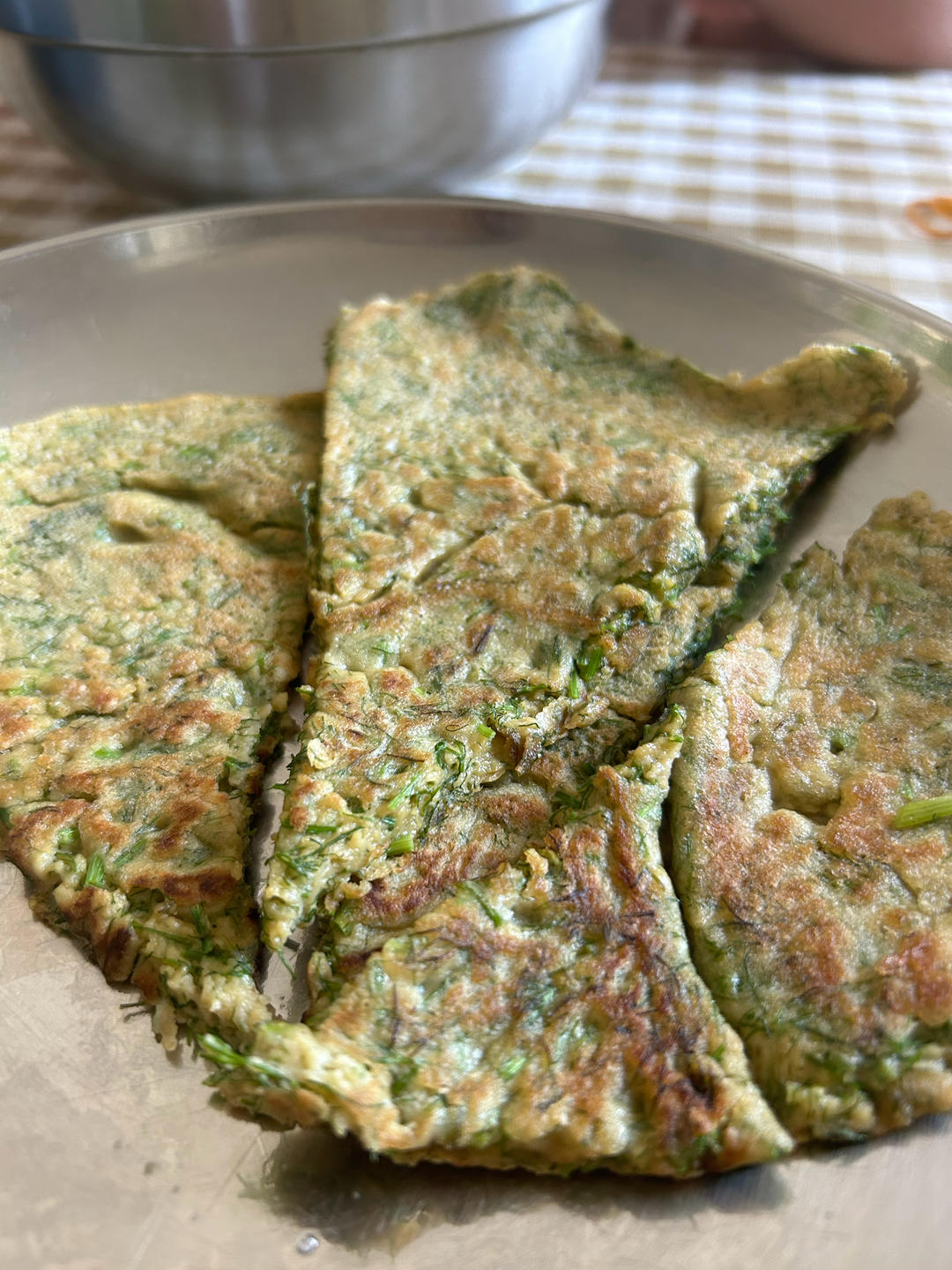 小茴香鸡蛋饼