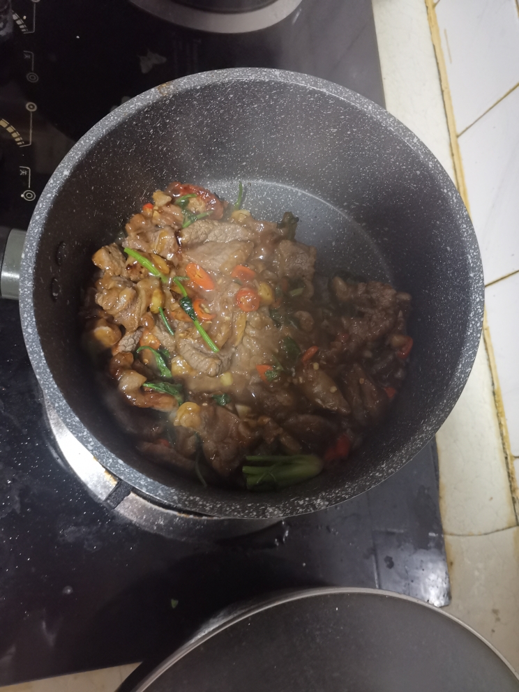 家常小米椒炒牛肉的做法