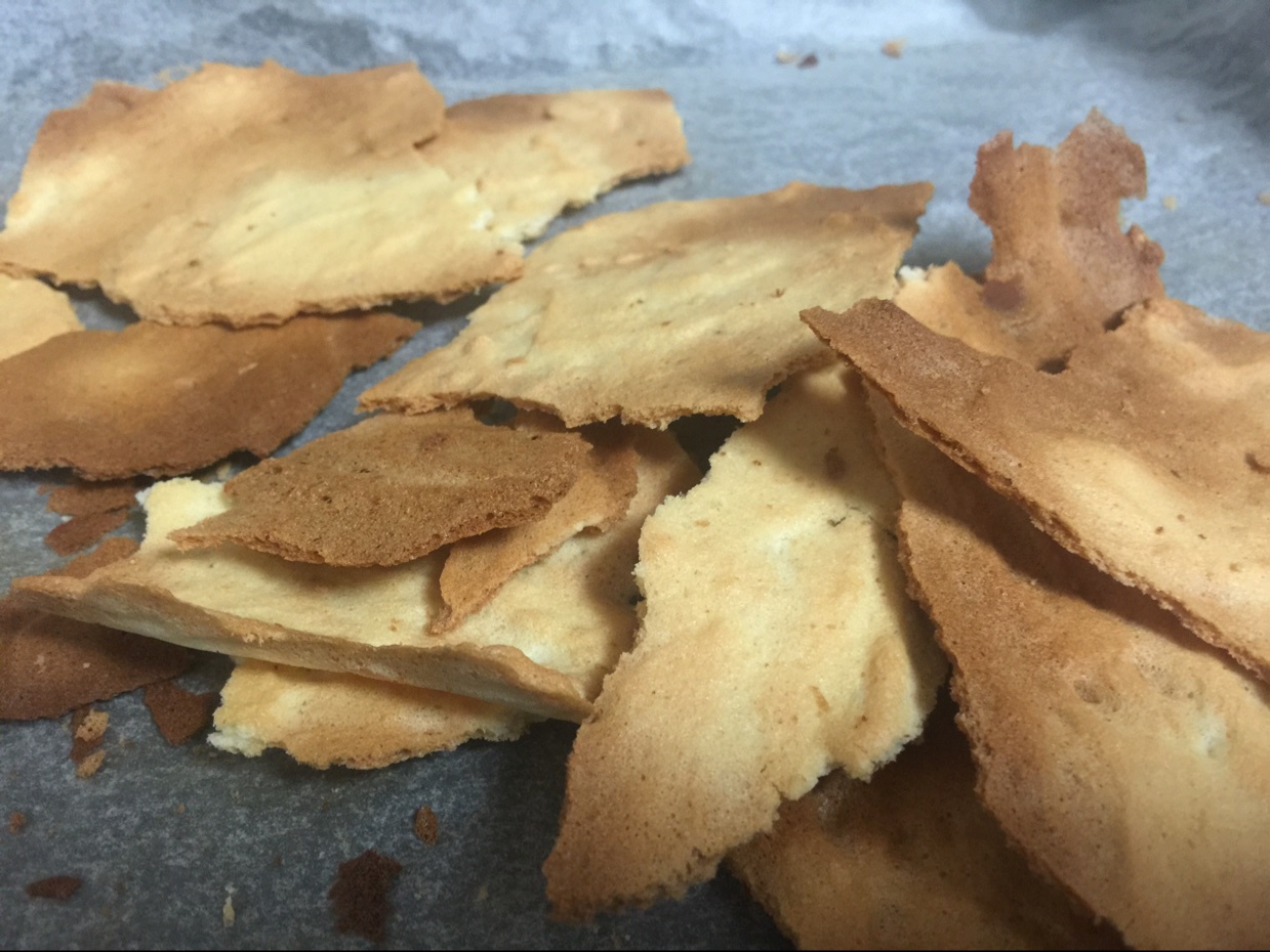 剩余蛋清好去处——杏仁薄饼