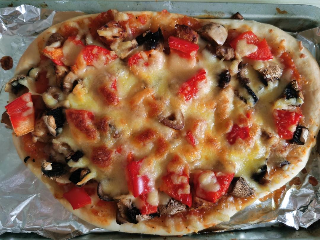 8寸纯手工什锦披萨