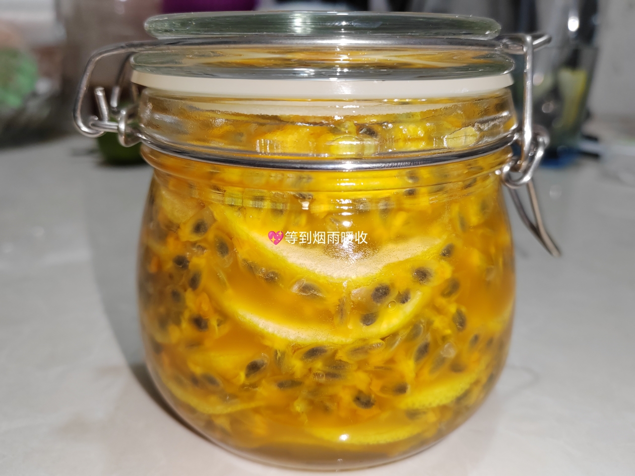 柠檬🍋百香果蜂蜜水的做法
