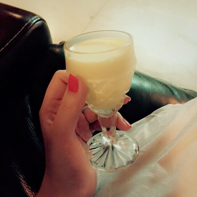 蛋酒甜冻