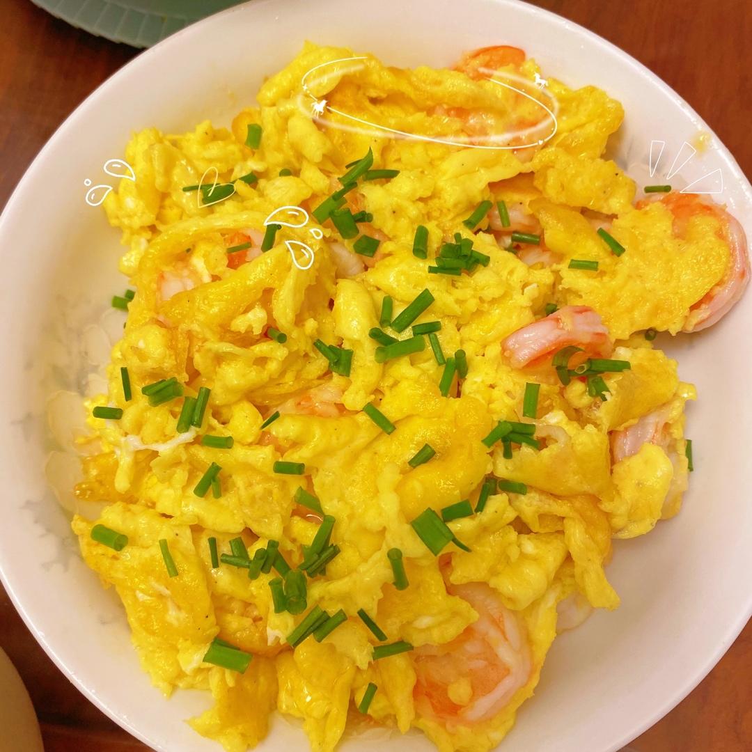 【虾仁滑蛋】超嫩滑，复刻茶餐厅经典