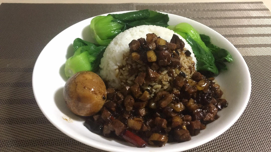 台湾卤肉  台湾卤肉饭Braised Pork Rice