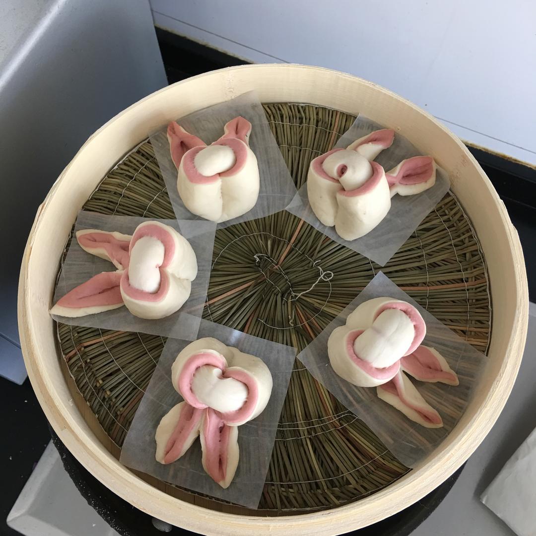 卡通兔子馒头