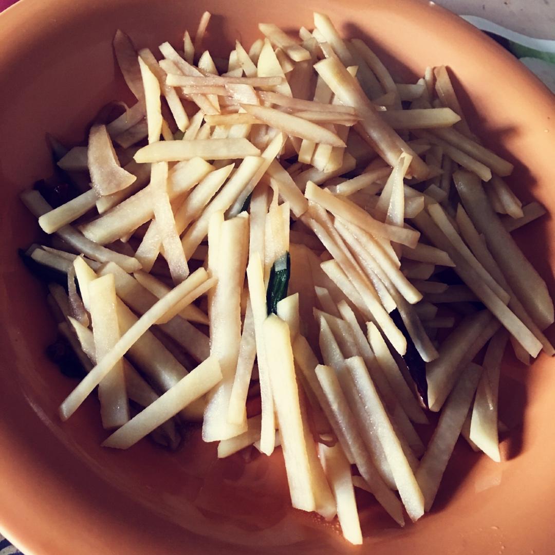 炒土豆丝