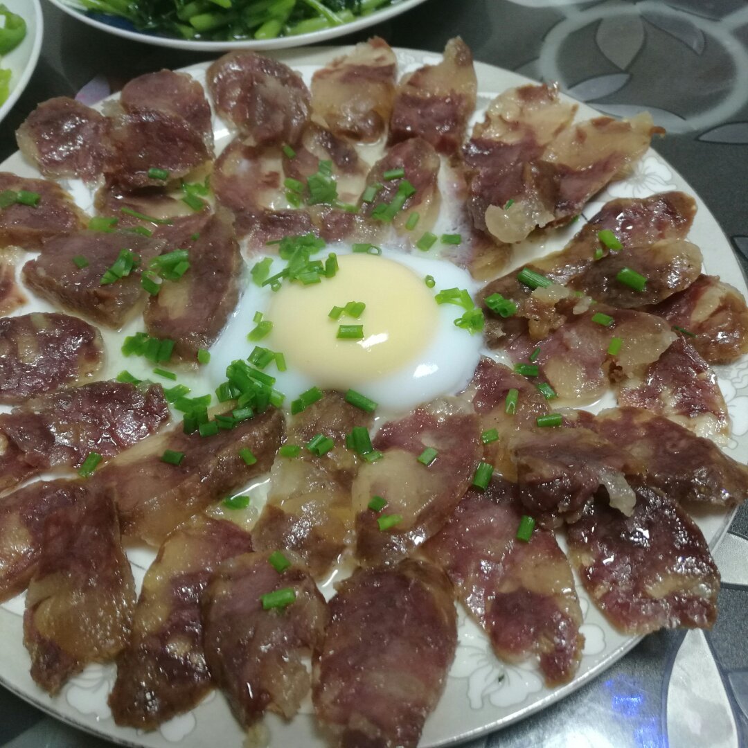 香肠蒸蛋